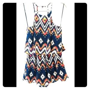 Ganado Print Romper (Medium)